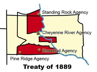 1889 Treaty Map
