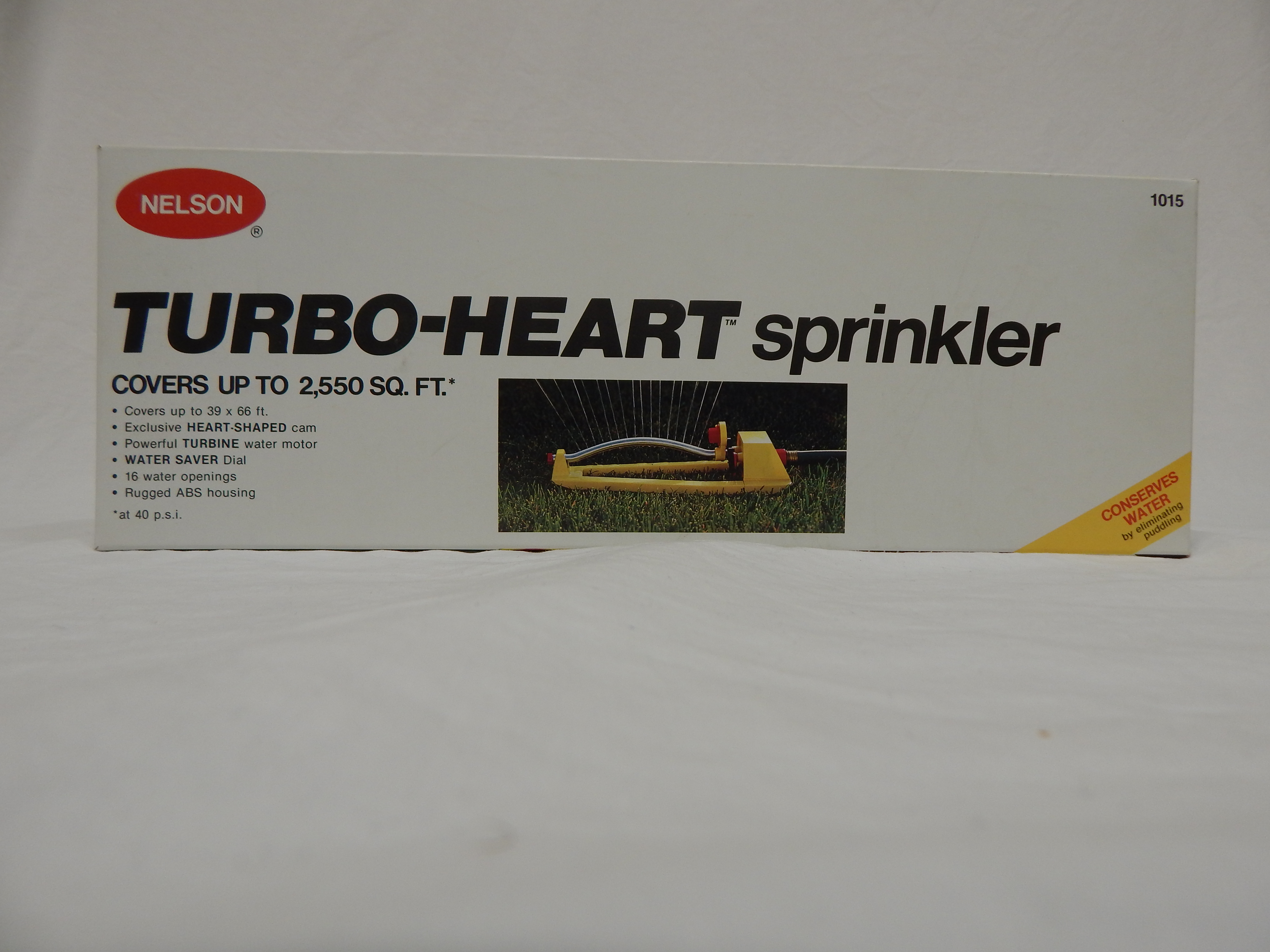 The Nelson Turbo-Heart sprinkler was a staple of 1980s summer days. SHSND 1985.62.1