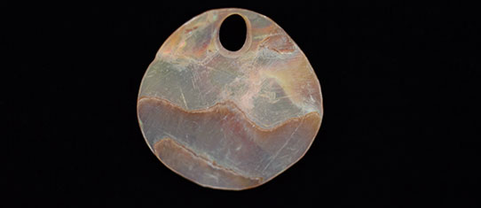 Abalone shell ornament