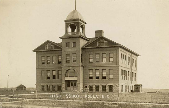 Rolla school before fire