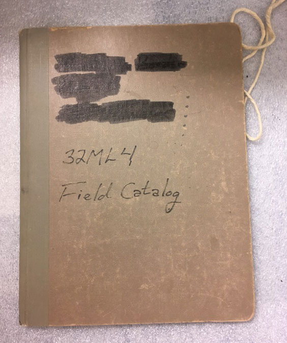 Field catalog cover