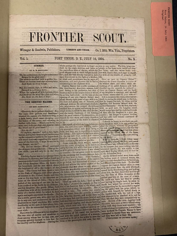 Preserving  Archivally Storing Old Newspapers