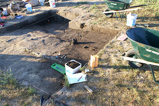 Beacon Island archaeological dig