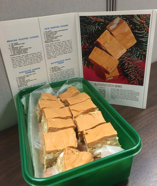 Butterscotch bars