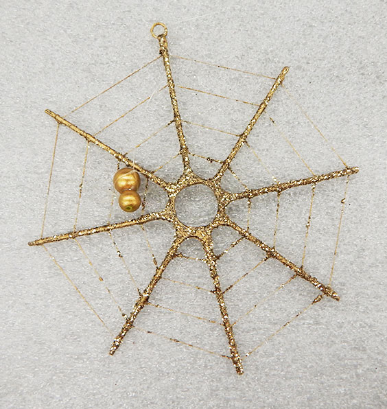 Ukrainian spiderweb ornament