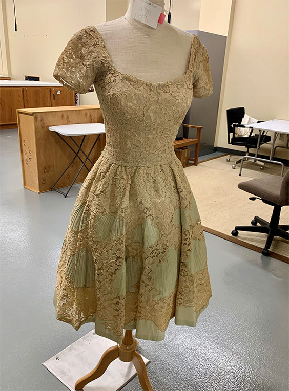 Peggy Lee's formal dress