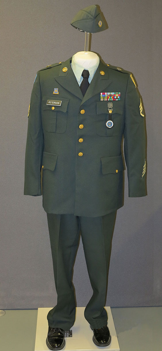 Kurt's dress uniform