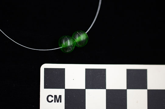 green beads