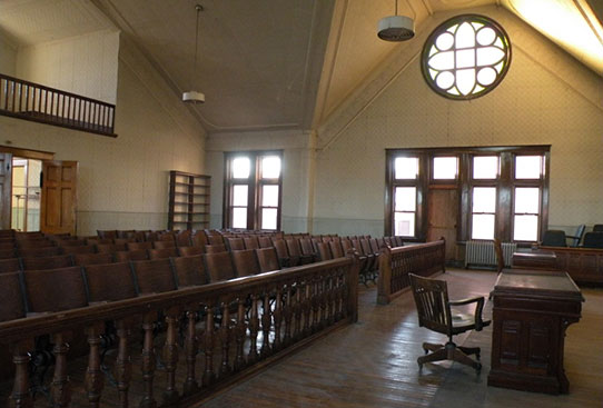 Courthouse interior