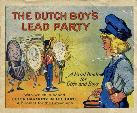 The Dutch Boy's Lead Party - A Paint Book for Girls and Boys