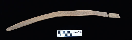 Elk antler bow fragment