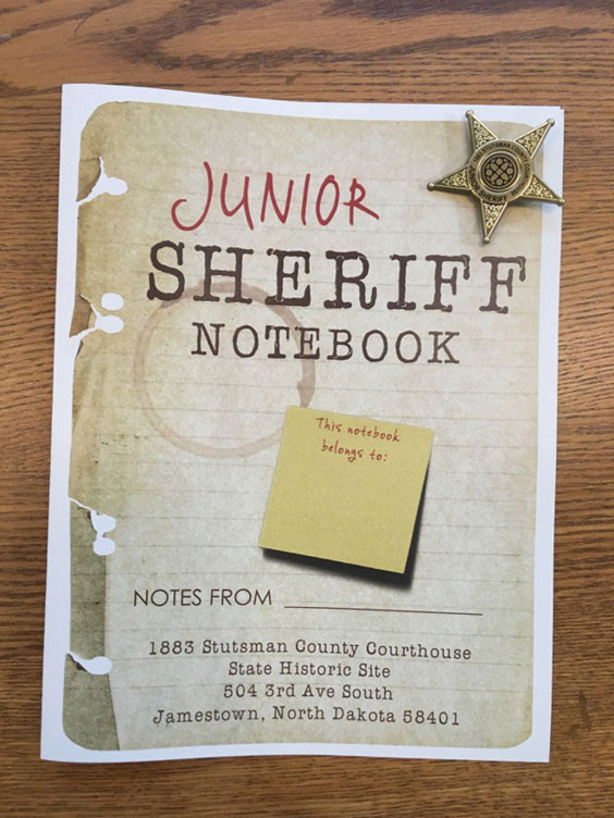 Junior Sheriff Notebook