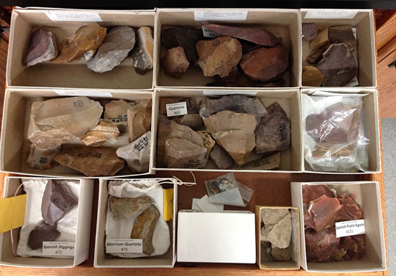Lithic comparative collection