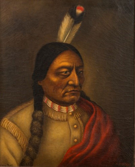 Portrait of Sitting Bull