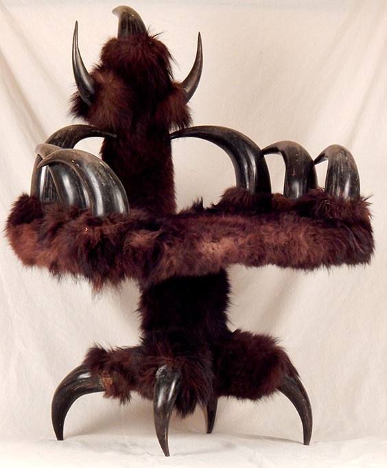 Buffalo Hide Chair