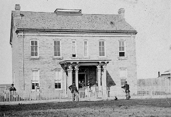 Soldiers at Fort Totten State