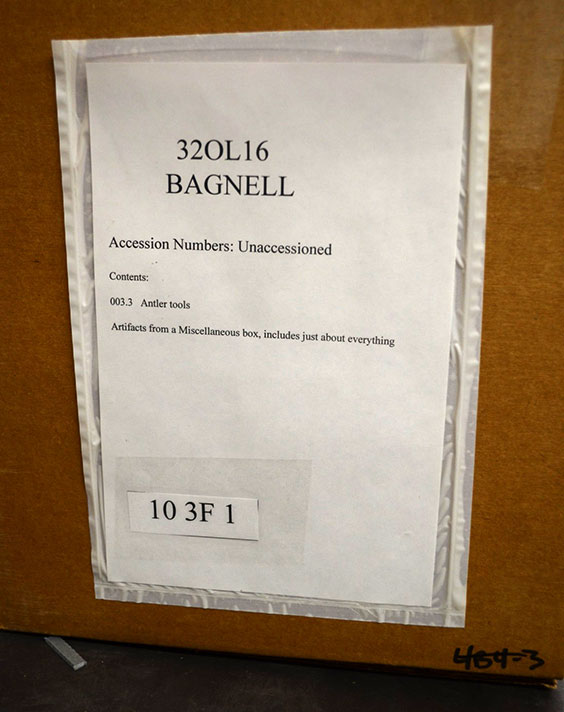 Bagnell site collection box
